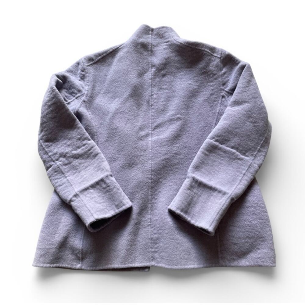 Jones New York Lavendar Light Purple Virgin Wool Jacket/Blazer Size M Cottage